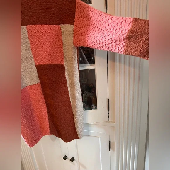 NWT Free People Colorblock Sweater Romper - Picture 6 of 6